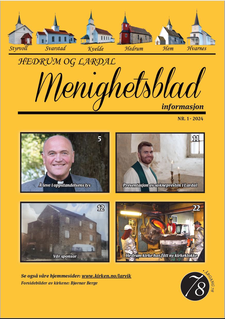 Menighetsblad - Larvik Kirkelige Fellesråd